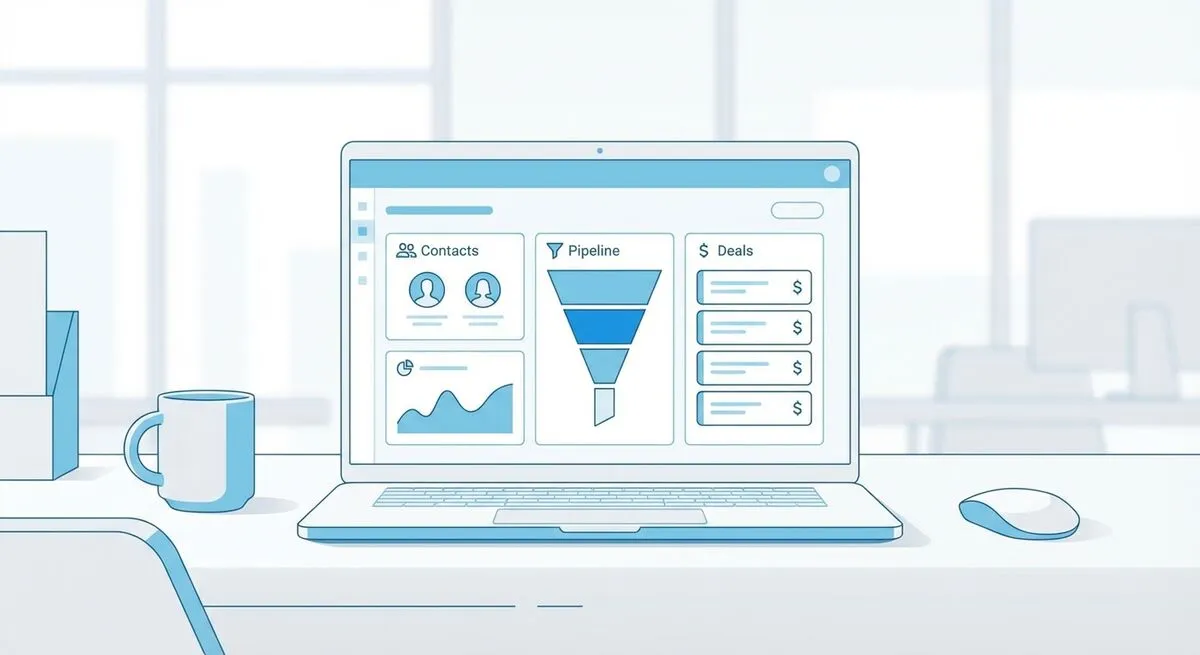 דשבורד CRM לעסקים קטנים