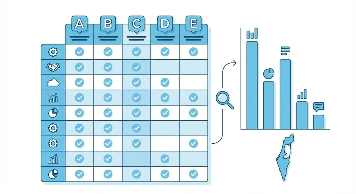 השוואת מערכות CRM לעסקים בישראל