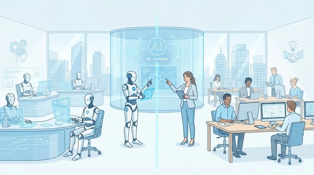 AI לעומת כוח אדם