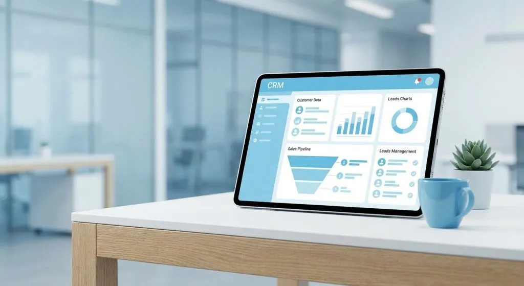 מערכת CRM לעסקים קטנים - דשבורד ניהול לקוחות