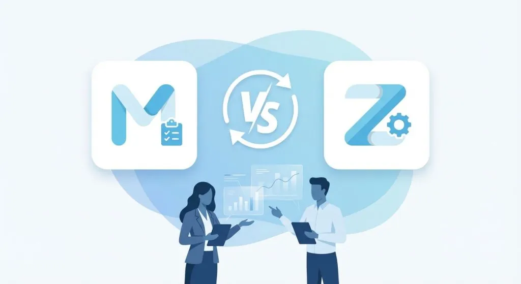 Monday vs Zoho CRM - השוואת מערכות לעסקים