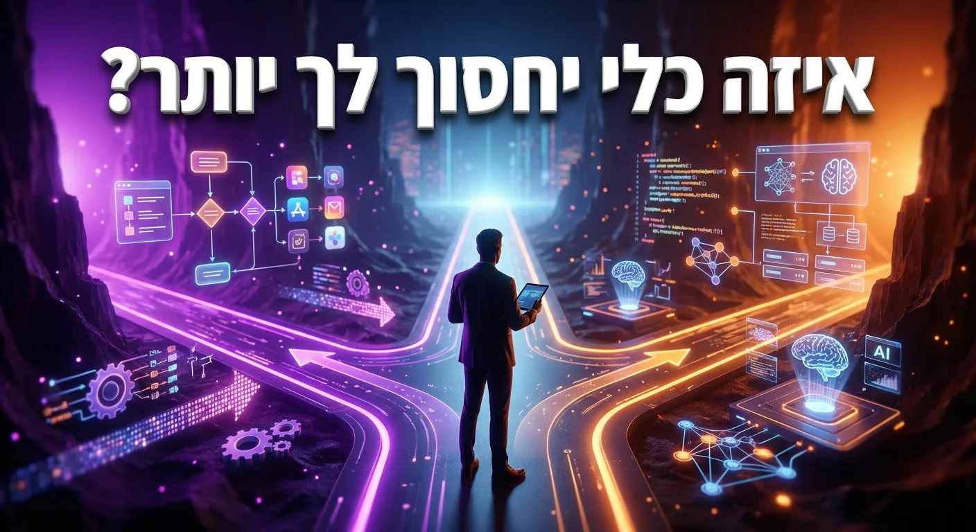 השוואת Zapier Make n8n לאוטומציות עסקיות