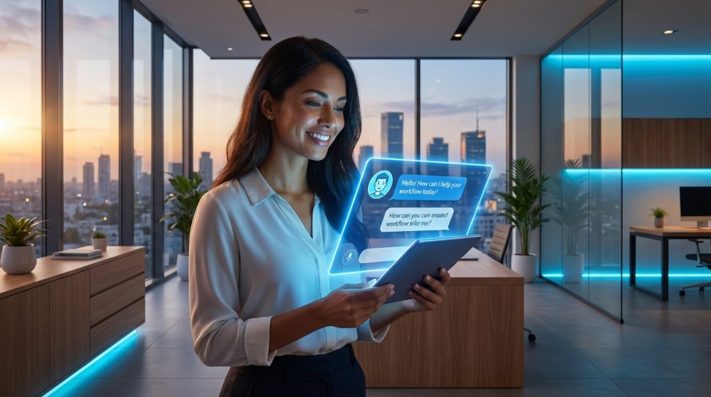 צ'אטבוט AI לעסקים - ממשק שיחה חכם לניהול לקוחות