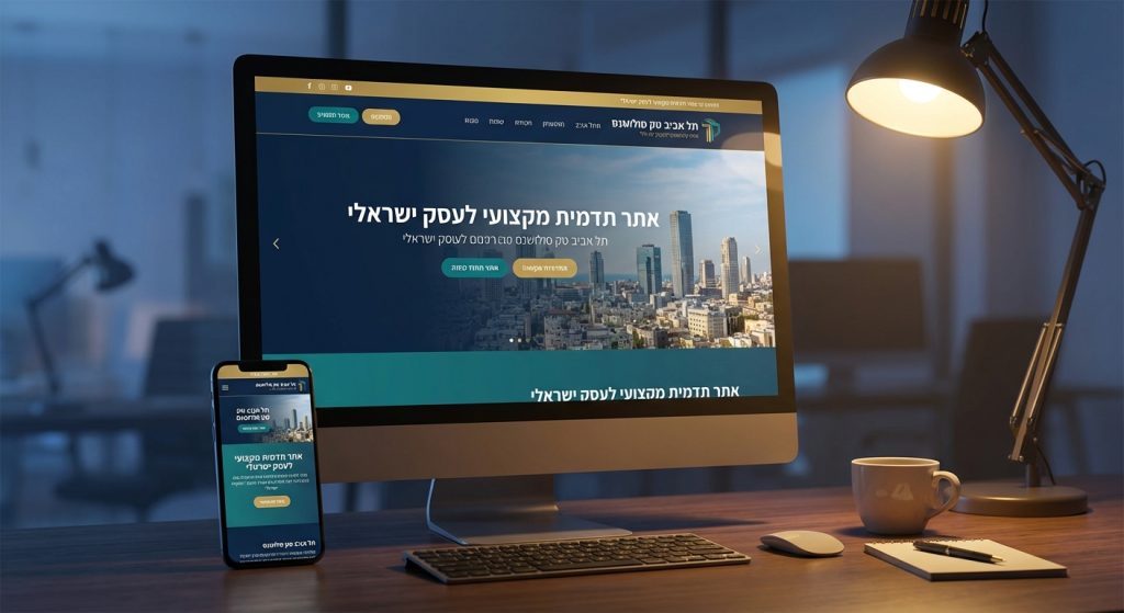 אתר תדמית מקצועי לעסקים