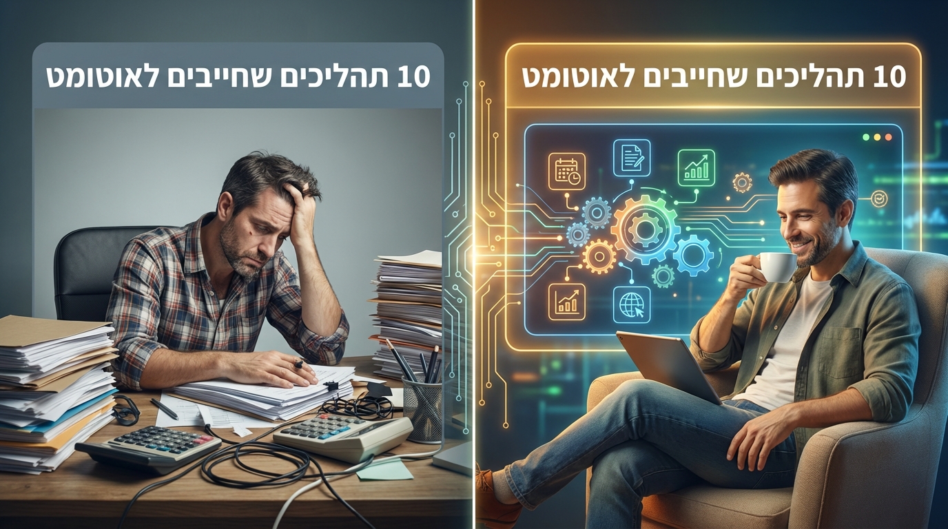 10 אוטומציות חיוניות לעסקים קטנים