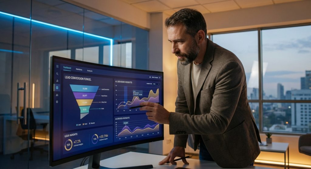 ניהול לידים עם AI — איך לא לאבד אף ליד ב-2026