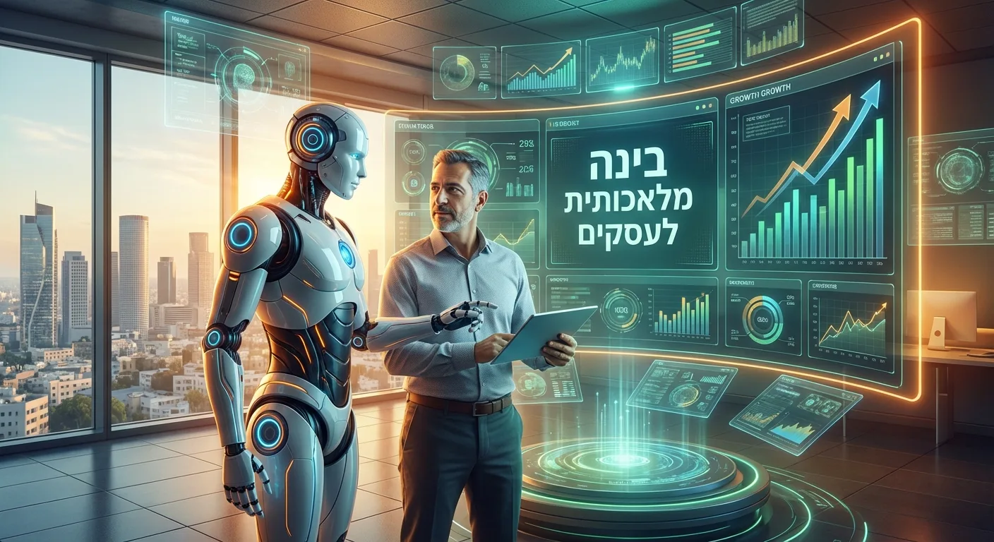 בעל עסק ישראלי מטמיע בינה מלאכותית בעסק