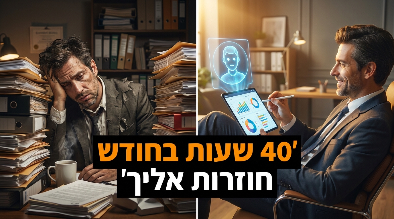לפני ואחרי אוטומציה במשרד דין