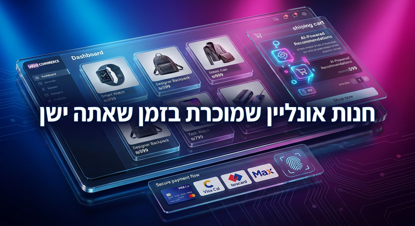 חנות WooCommerce בפעולה