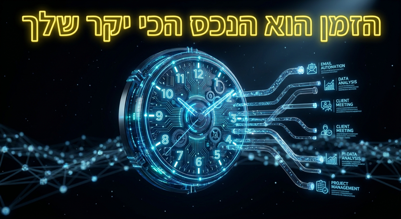 חיסכון בזמן עם סוכן AI אוטומטי