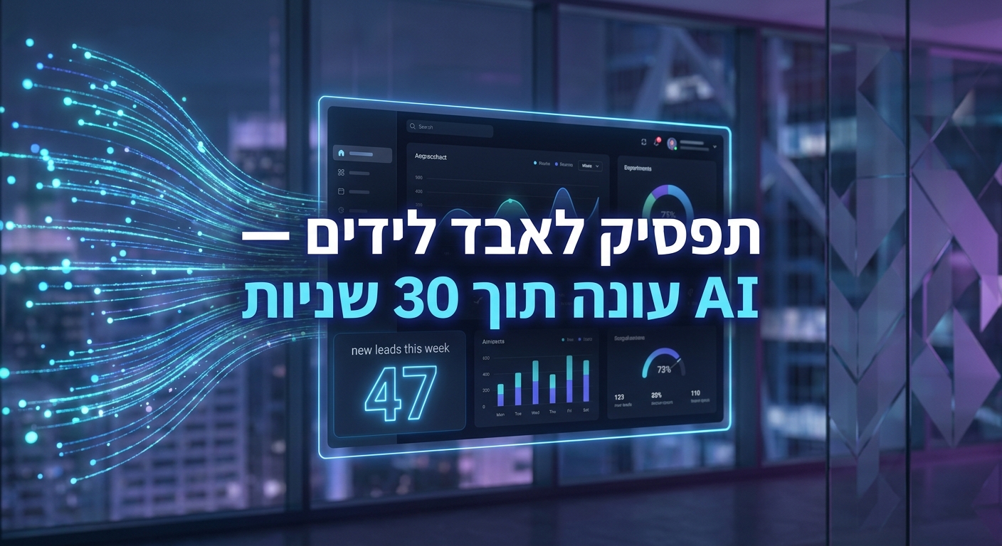 מערכת ניהול לידים AI לנדלן