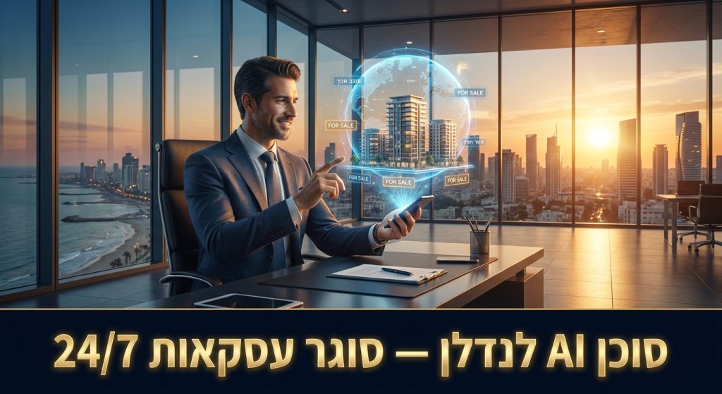 סוכן AI לסוכנויות נדלן בישראל
