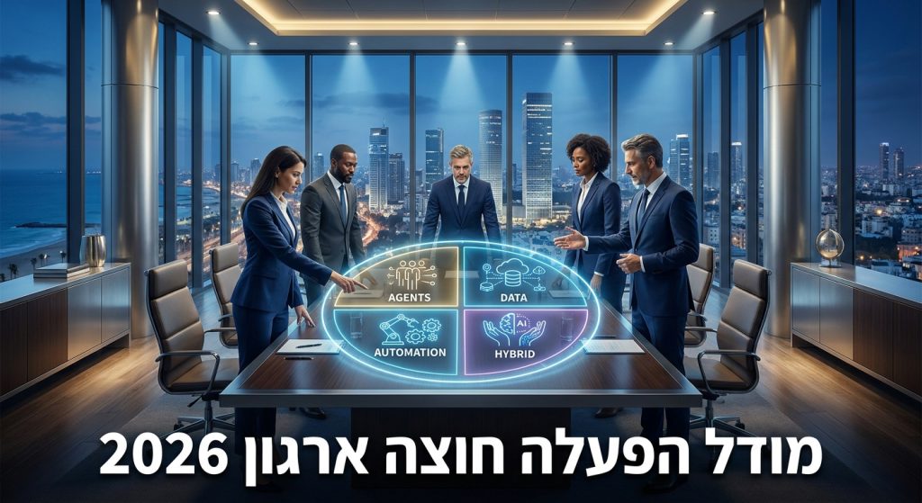 מודל הפעלה ל-AI ארגוני בישראל 2026