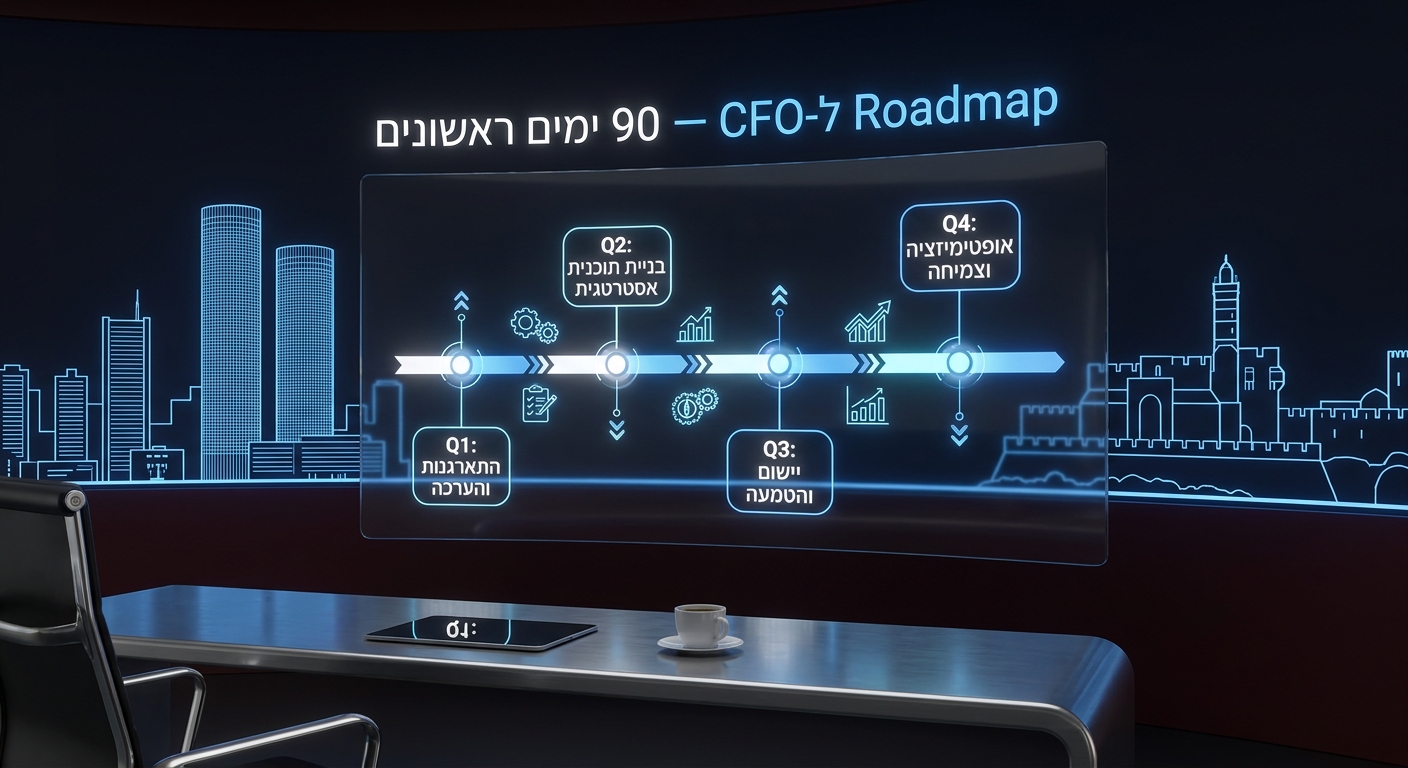 Roadmap הטמעת AI ל-CFO ישראלי