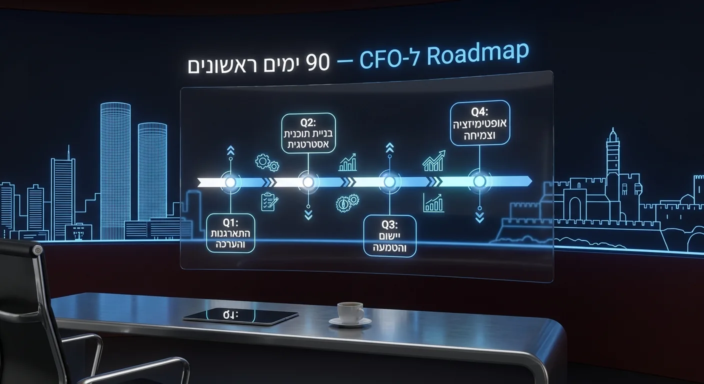 Roadmap הטמעת AI ל-CFO ישראלי
