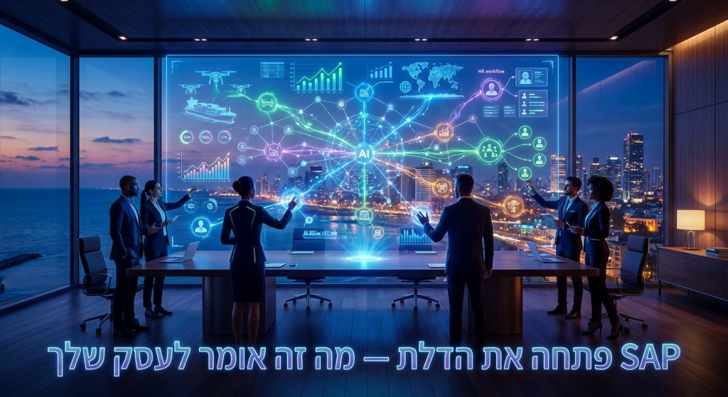 SAP Autonomous Enterprise — מה זה אומר לעסק קטן בישראל