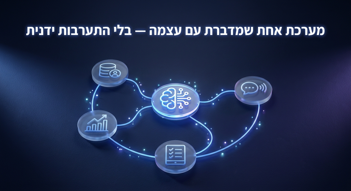 תהליך עבודה אוטומטי במערכת אחידה