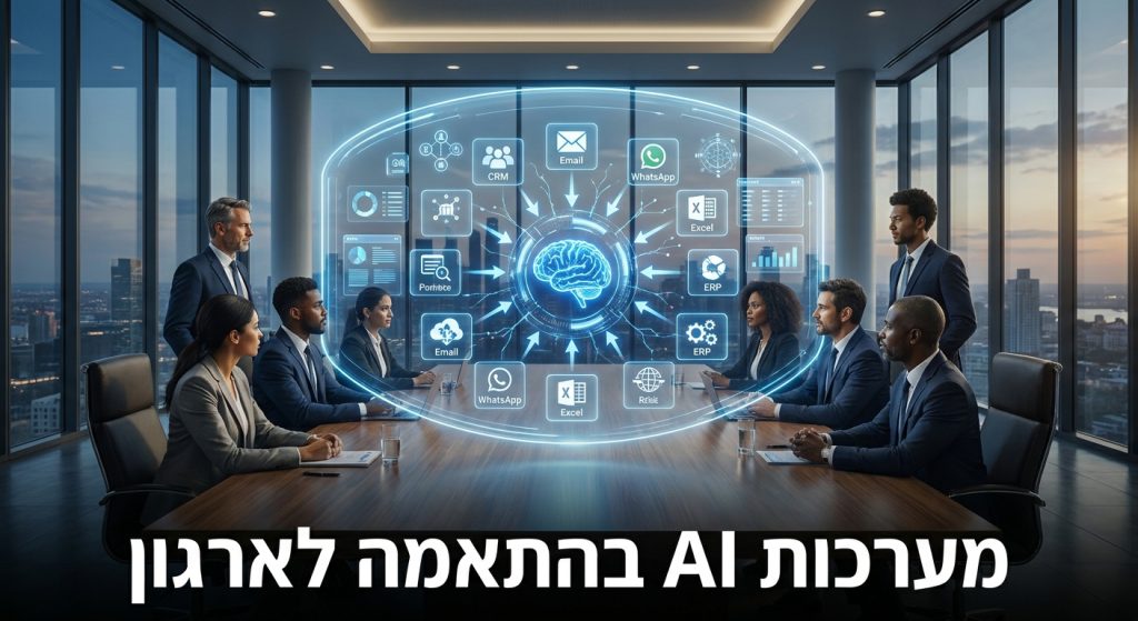 מערכות AI בהתאמה לארגון: מה זה ואיך בוחרים, המדריך המלא 2026