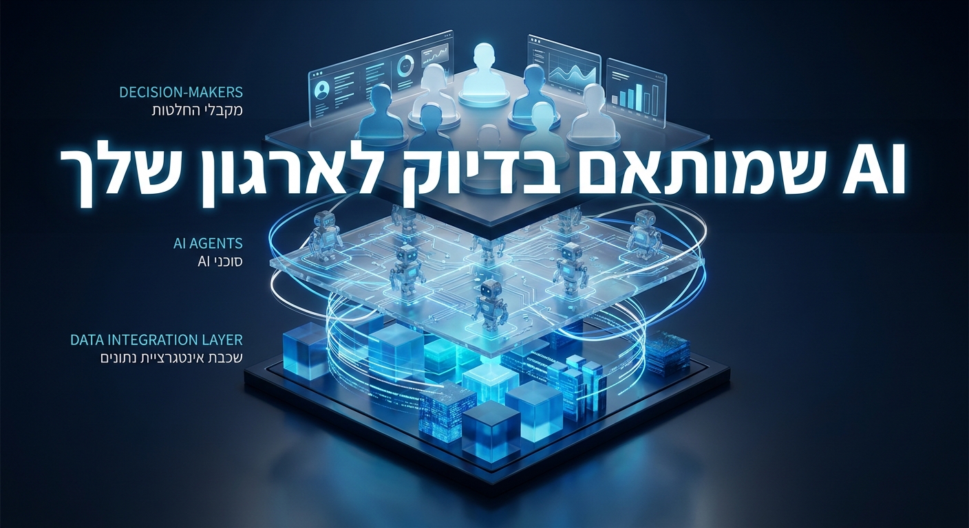 ארכיטקטורת AI מותאמת ארגון - STSICONIC