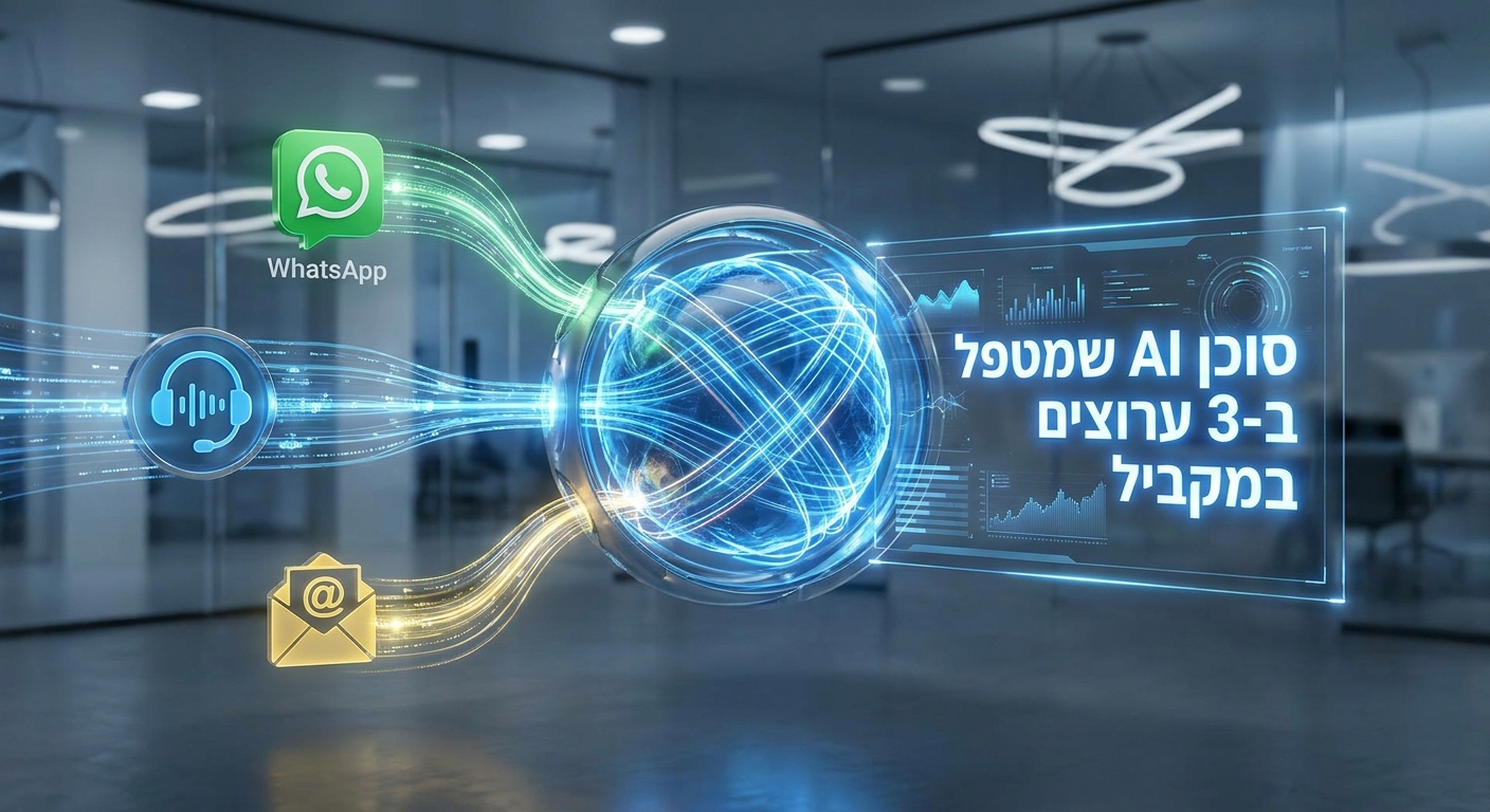 סוכן AI רב ערוצי שירות לקוחות - STSICONIC