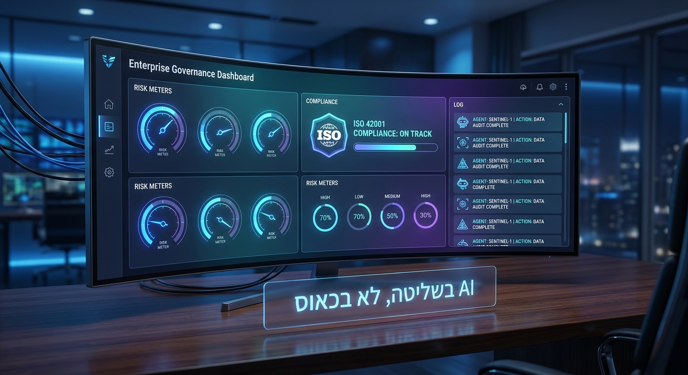 דשבורד governance של AI בארגון