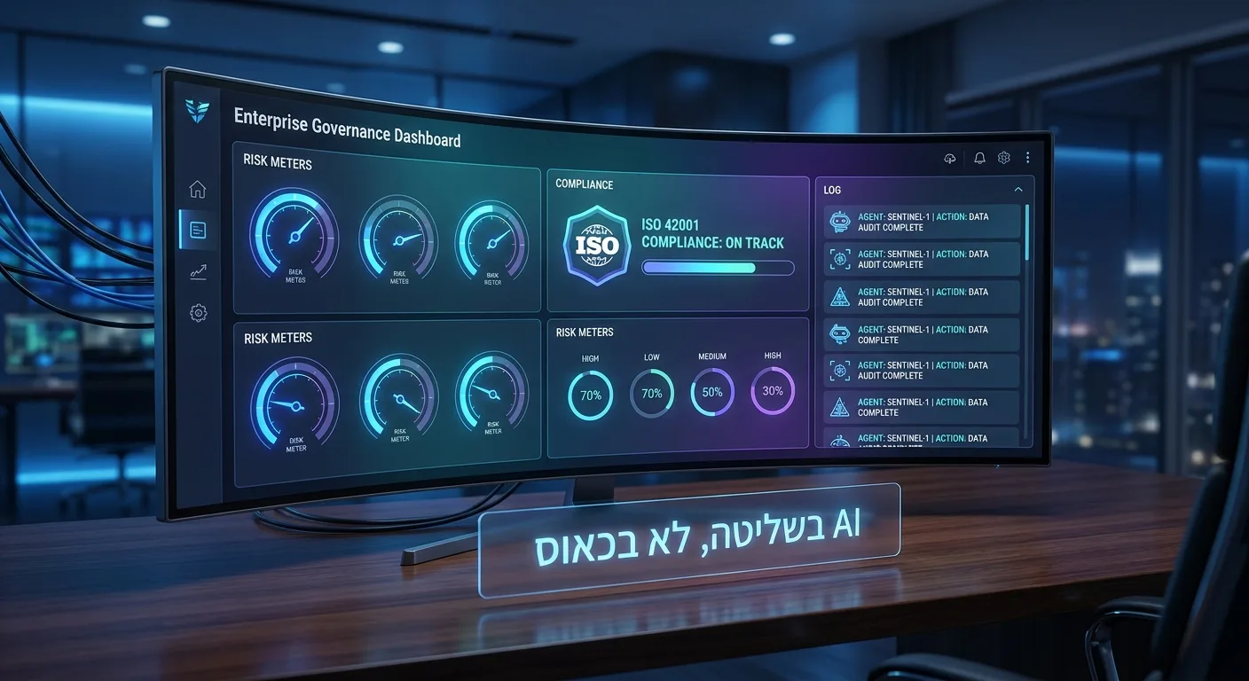 דשבורד governance של AI בארגון