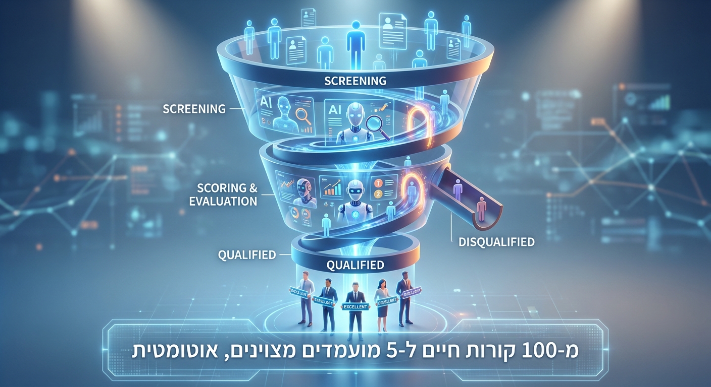 סוכן AI לגיוס בארגון