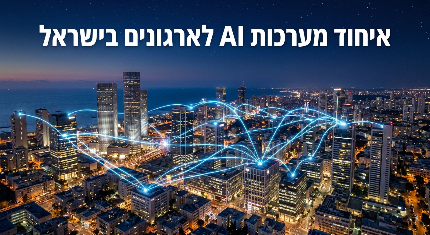 איחוד מערכות AI בארגונים בישראל 2026