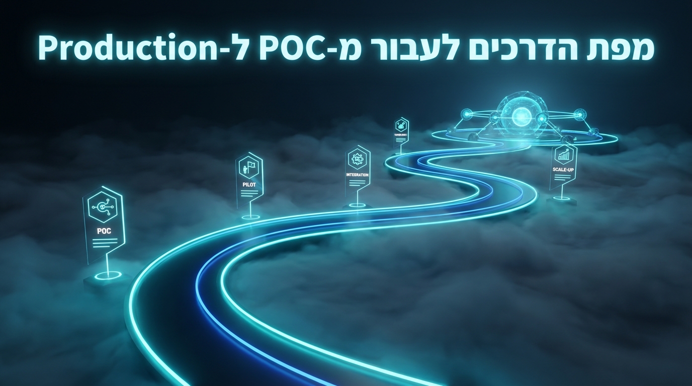 מפת דרכים להטמעת AI בארגון
