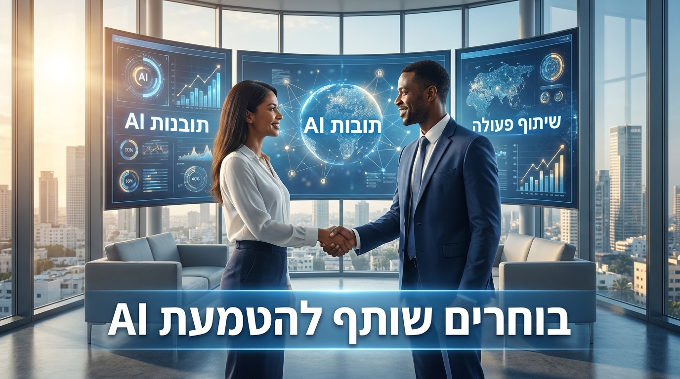 בחירת שותף להטמעת AI לארגון