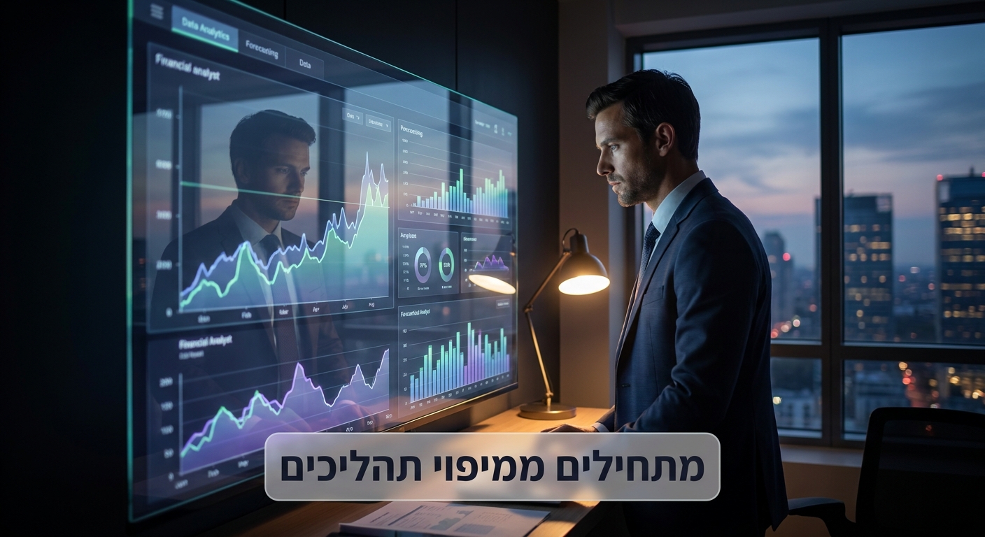 ניתוח פיננסי אוטומטי עם AI בארגון