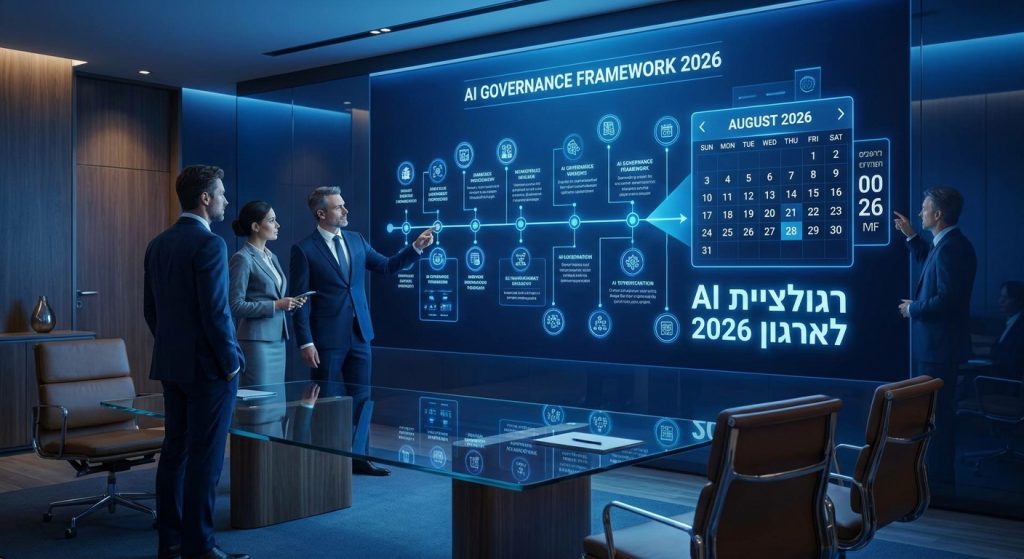 EU AI Act לארגונים בישראל: מה צריך לדעת לקראת 2 באוגוסט 2026