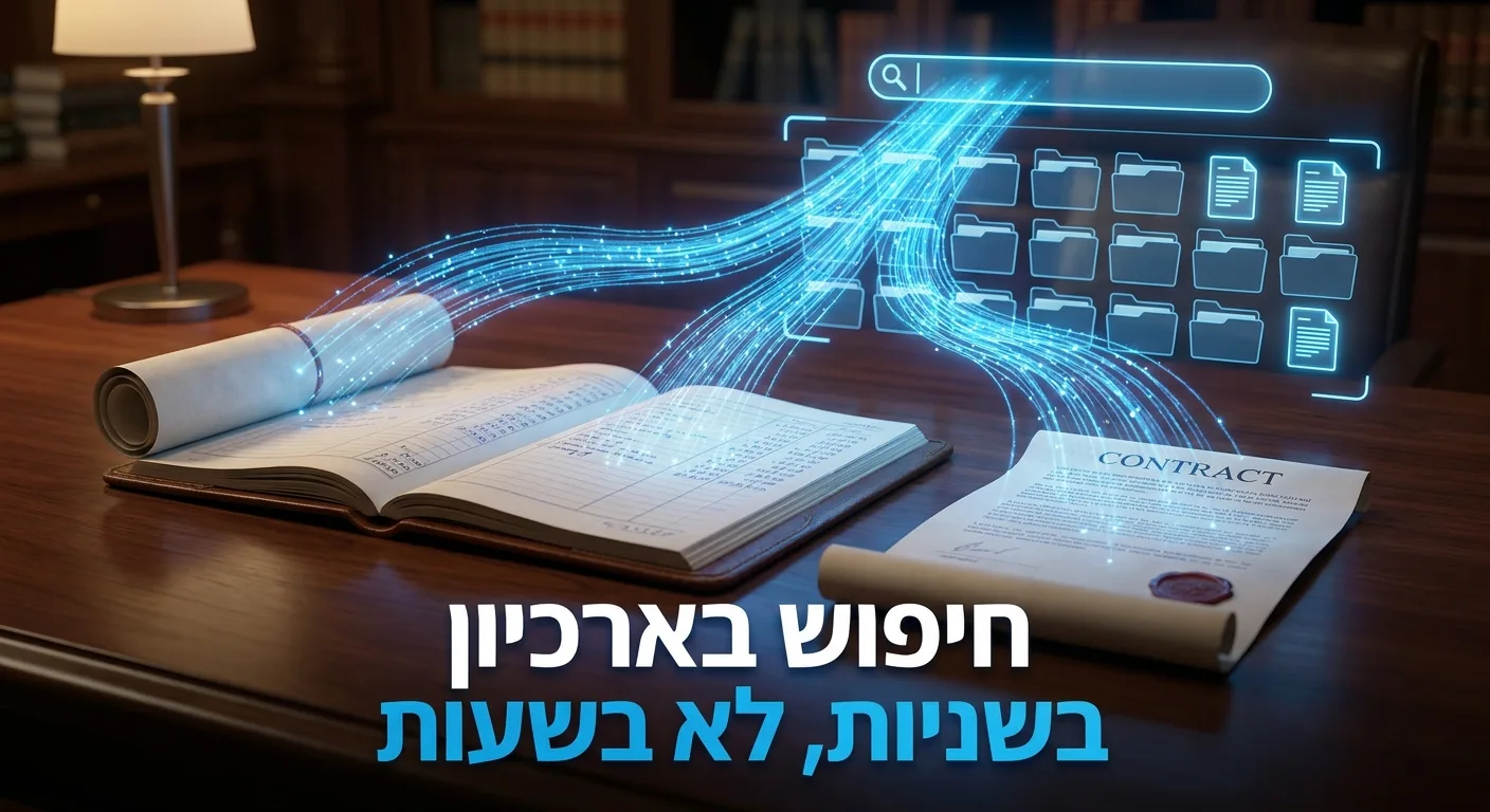 AI לחיפוש וניהול ידע במשרד עורכי דין
