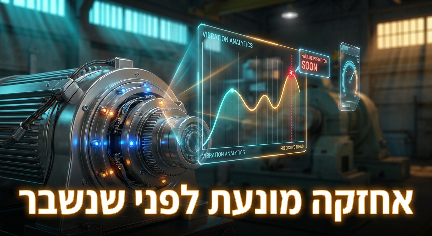 דשבורד אחזקה מונעת מבוסס AI במפעל