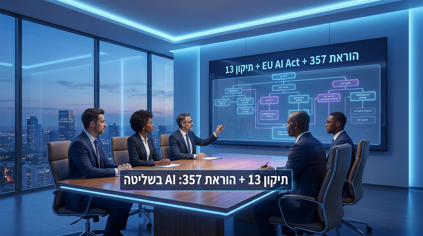 ציות AI בבנקאות, הוראת 357 ותיקון 13, AI בשליטה
