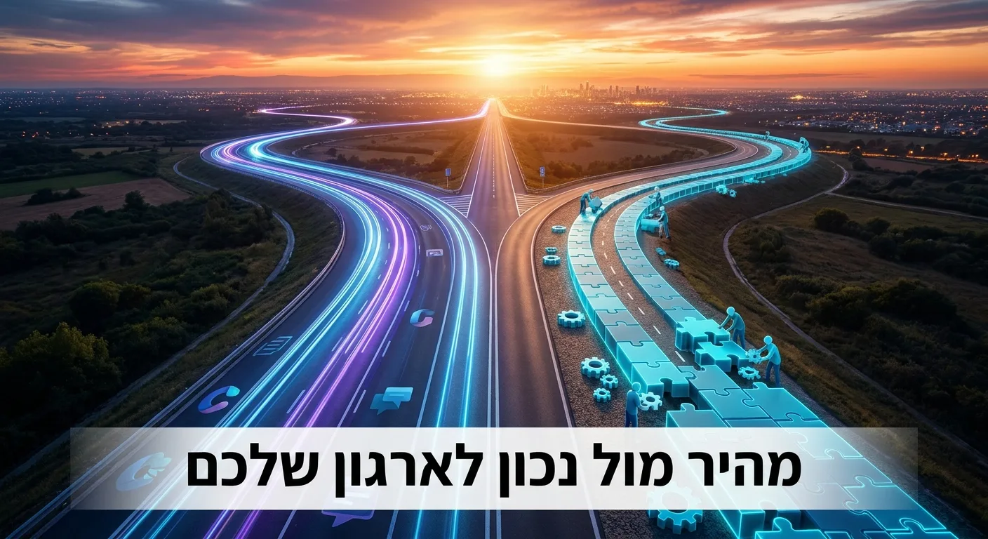 Microsoft Copilot Studio מול בנייה מותאמת, מה משתלם יותר לארגון בינוני