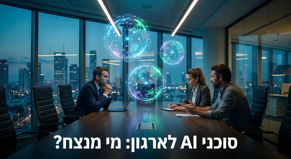 סוכני AI לארגונים בישראל 2026: STSICONIC מול Notch מול Wonderful, ההשוואה ההוגנת