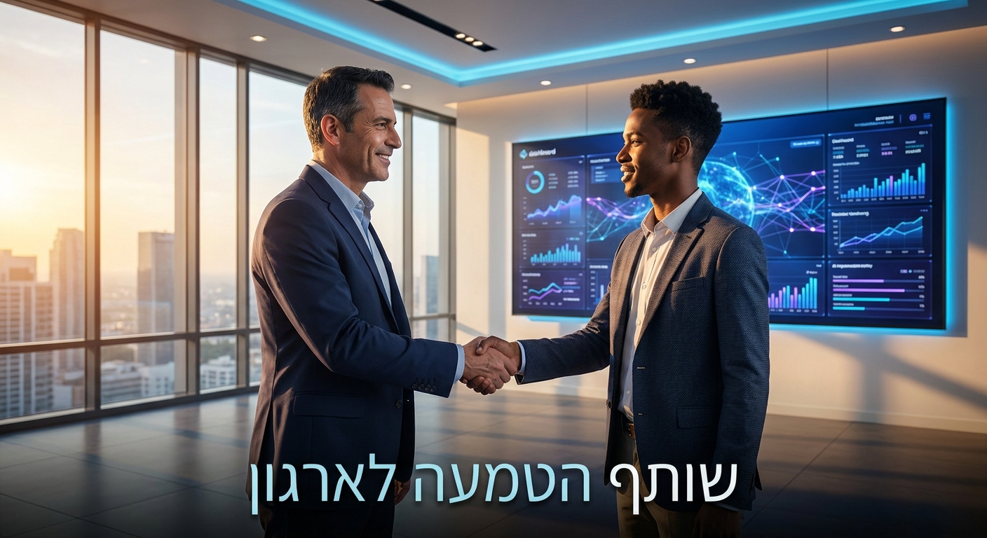 בחירת שותף הטמעת AI לארגון