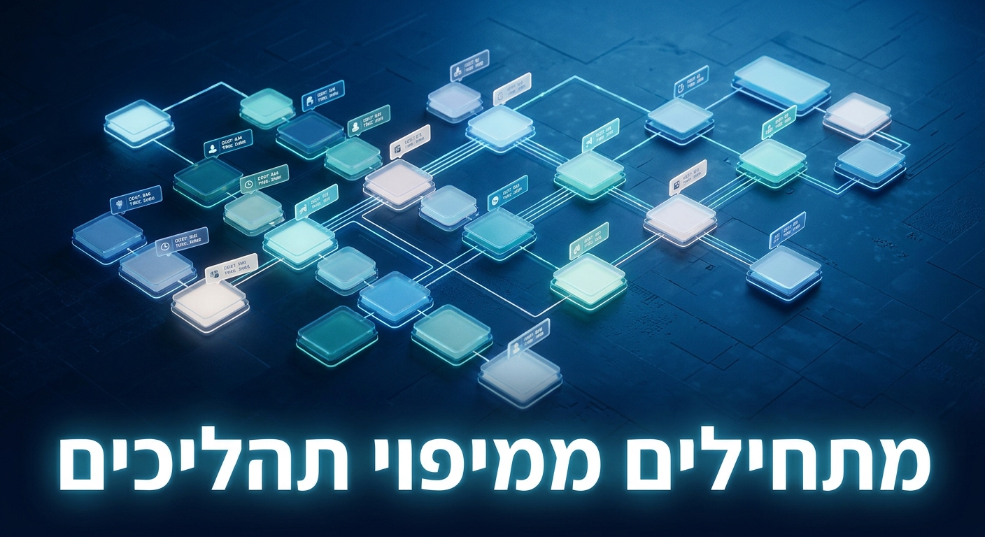 מיפוי תהליכים לתמחור הטמעת AI