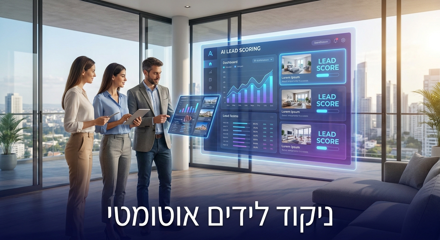 ניקוד לידים אוטומטי בנדלן עם AI