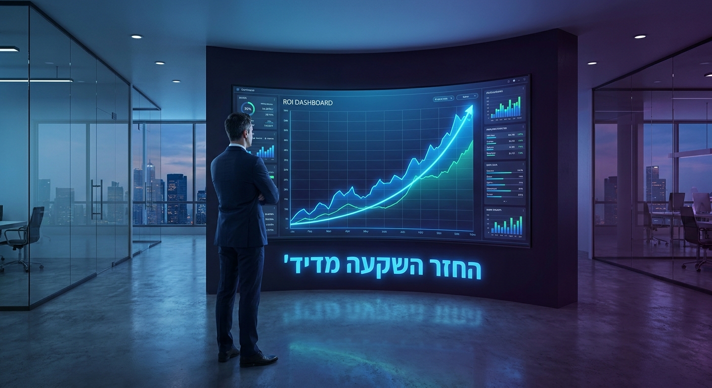 ROI של הטמעת AI בארגון
