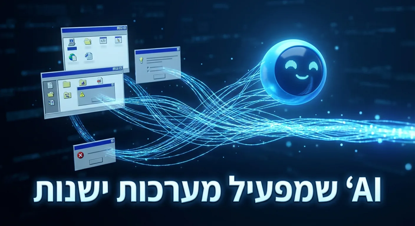 AI שמפעיל מערכות legacy בארגון
