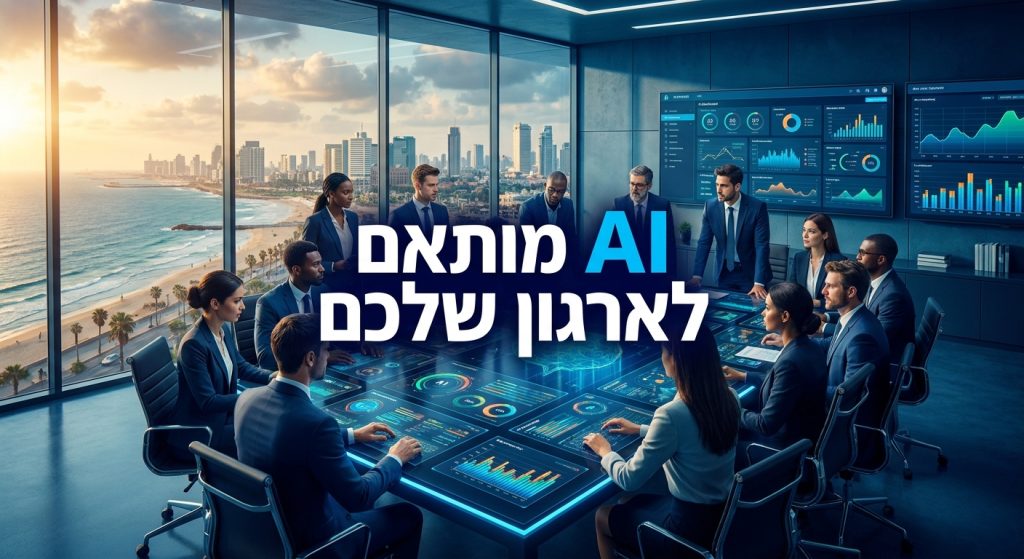 מערכת CRM מובנית מול הטמעת AI מותאמת אישית: ההשוואה לעסק בינוני בישראל 2026