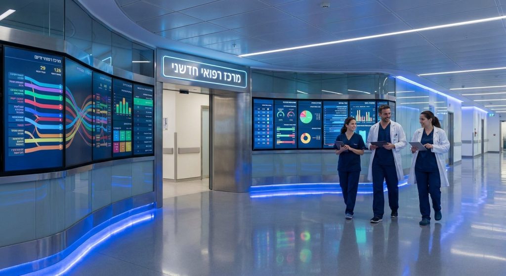 AI לרשתות בריאות וקופות חולים בישראל 2026: כללית, מכבי, מאוחדת ולאומית, איפה זה כבר עובד והנקודה הקריטית