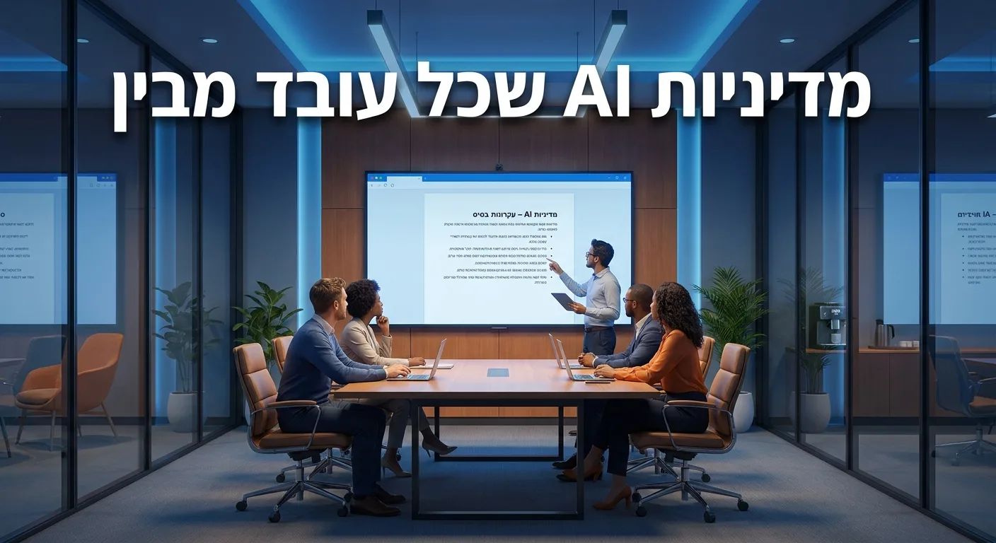 מדיניות שימוש ב-AI לעובדי הארגון