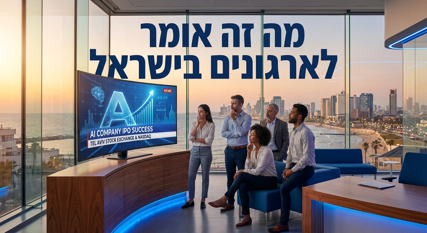 ארגונים בישראל בוחנים את משמעות ה-IPO של אנתרופיק