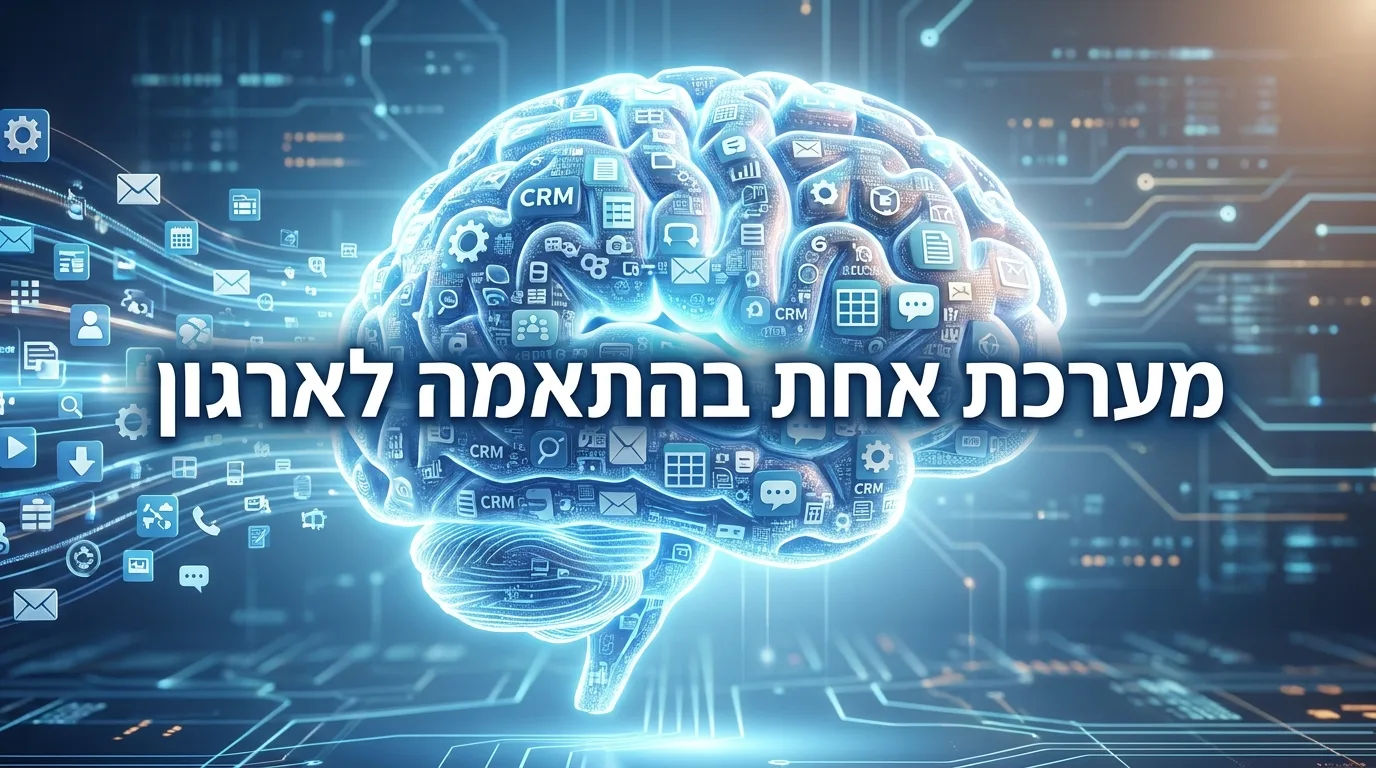מוח דיגיטלי אחד שמאחד את מערכות הארגון