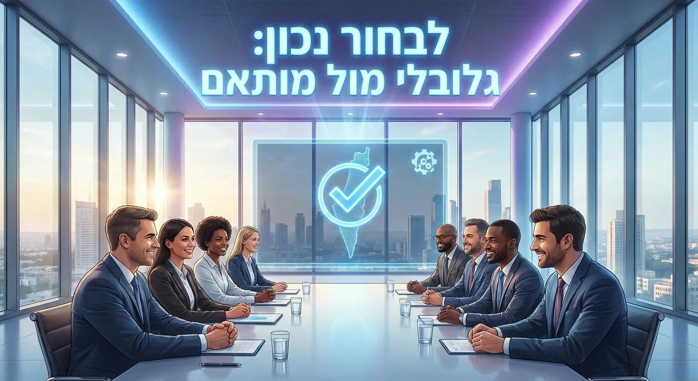 מנהלים בוחרים שותף הטמעת AI מותאם לארגון