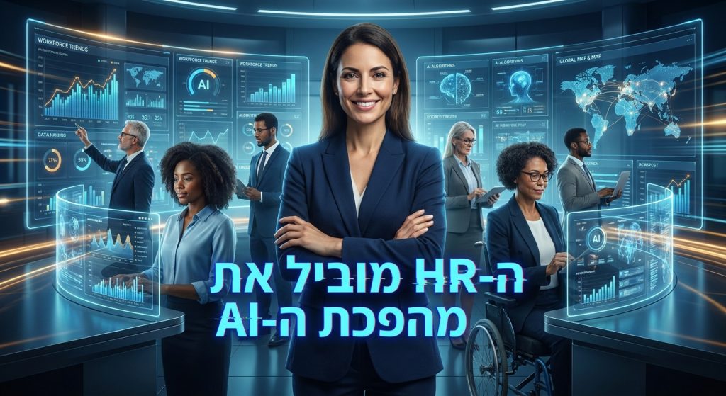 AI ל-CHRO בארגון בישראל 2026: למה מנהל משאבי האנוש צריך להוביל את זה, לא רק ה-IT