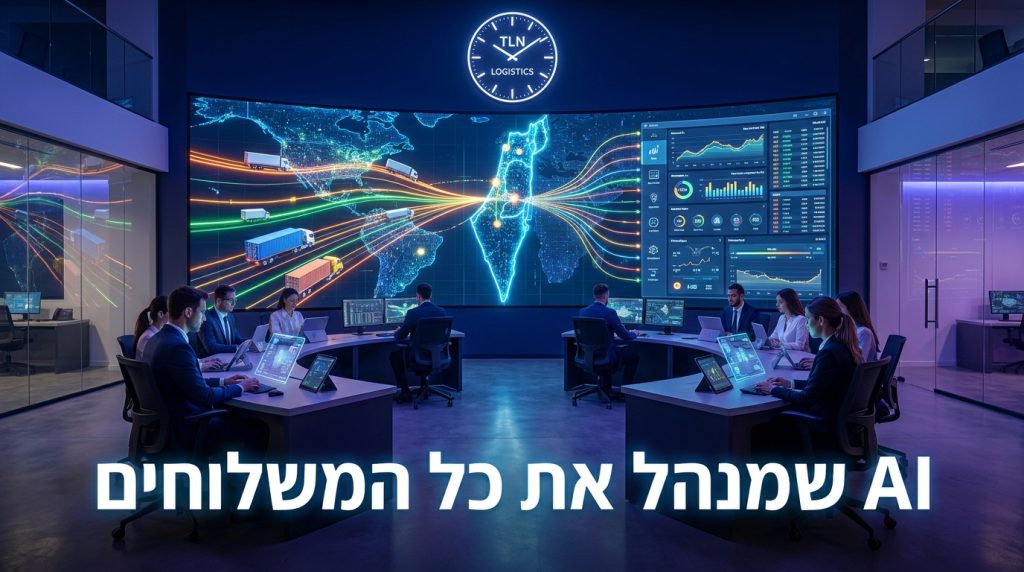 AI לחברות לוגיסטיקה ושילוח בישראל 2026: ניתוב משלוחים, חיזוי ביקושים והנקודה שמפילה פרויקטים